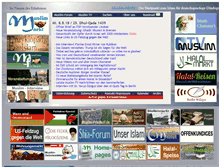 Tablet Screenshot of muslimmarkt.de
